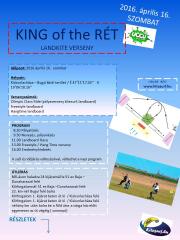 KING of the RÉT 2016. aprilis 16. SZOMBAT