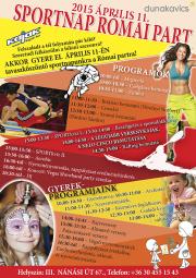 Ingyenes sportnap a római parton